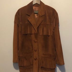 DANIER vintage MENS suede fringe jacket